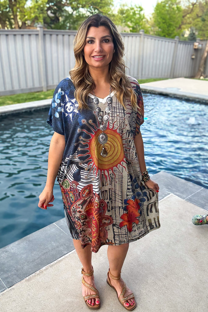 Sole d’Arte Italian Tunic Dress - Made in Italy