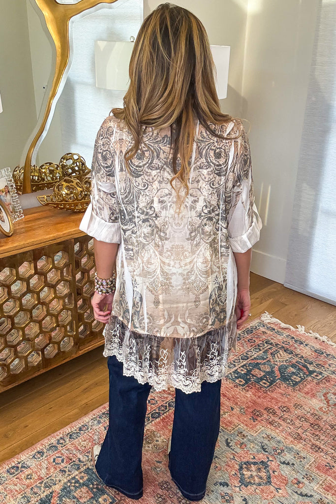 AHB EXCLUSIVE: Mindfulness Harmony Top - Ivory/7TP