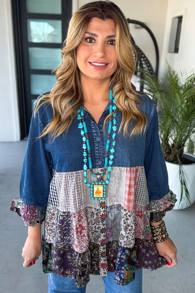Just My Style Tunic - Vintage - 100% Cotton