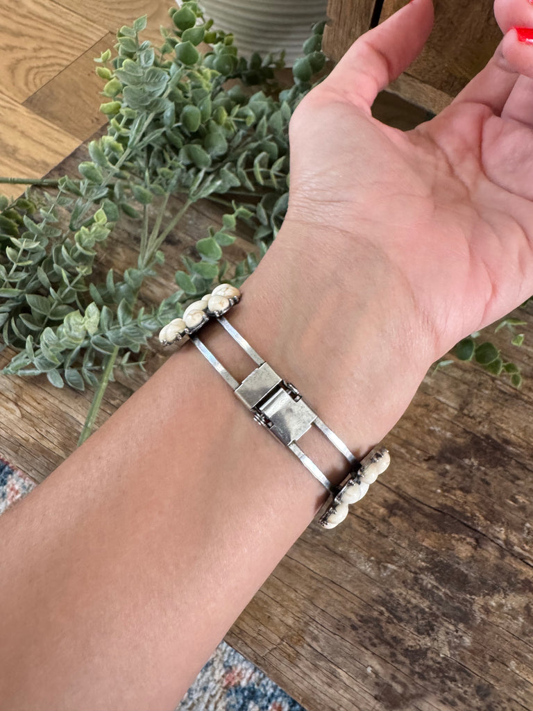 Seaside Dune Cuff Bracelet - Ivory