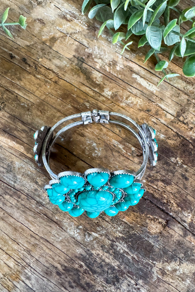 Santa Fe Sky Cuff - Turquoise