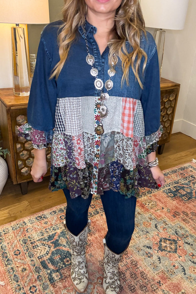 Just My Style Tunic - Vintage - 100% Cotton
