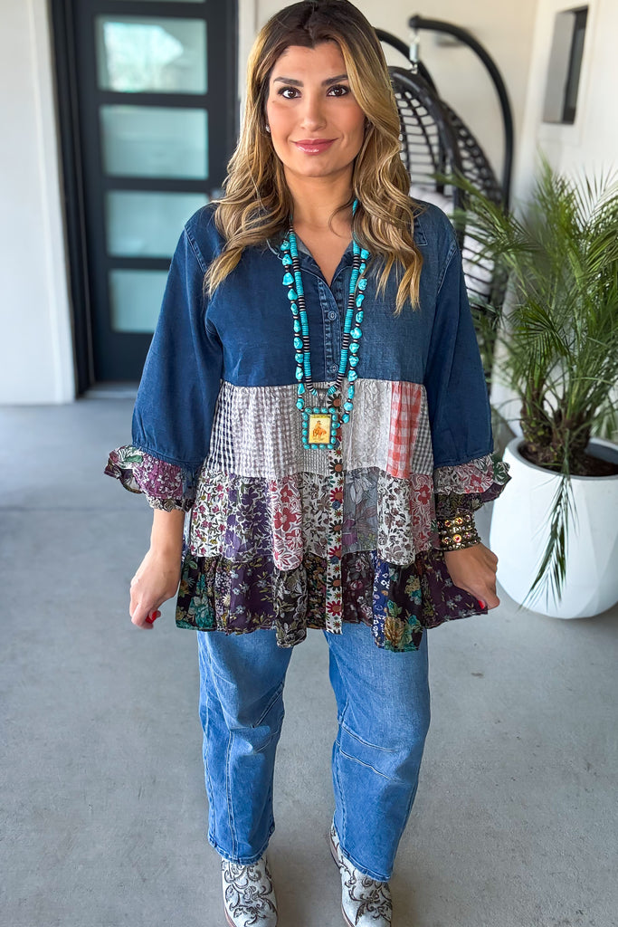 Just My Style Tunic - Vintage - 100% Cotton