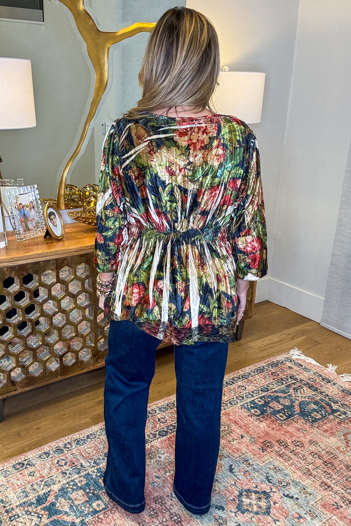 Velvet Garden Boho Tunic Top