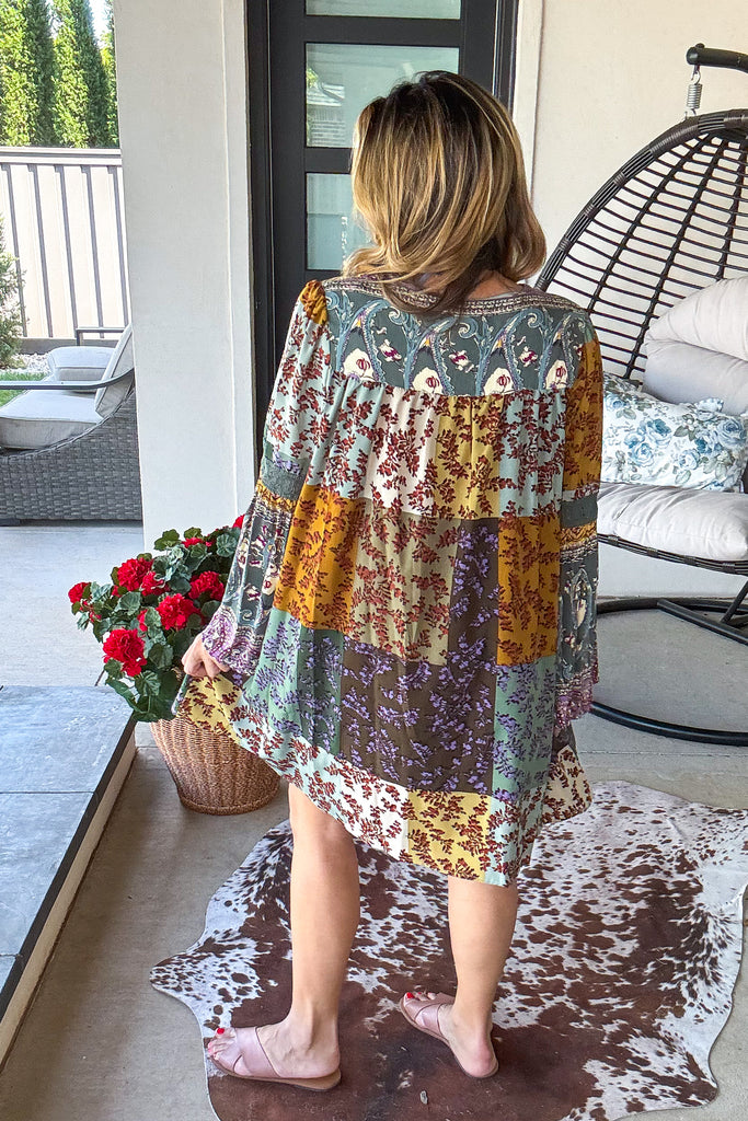 With Love And Purpose Dress - Teal