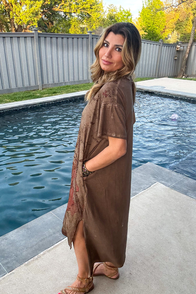 Chief Joseph Midi Dress - 100% Cotton