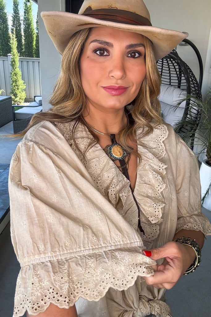 Timeless Romance Top - 100% Cotton