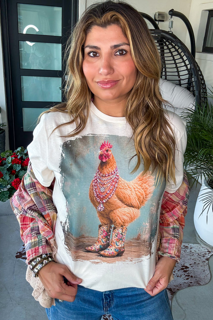 Queen Of The Coop - 100% Cotton