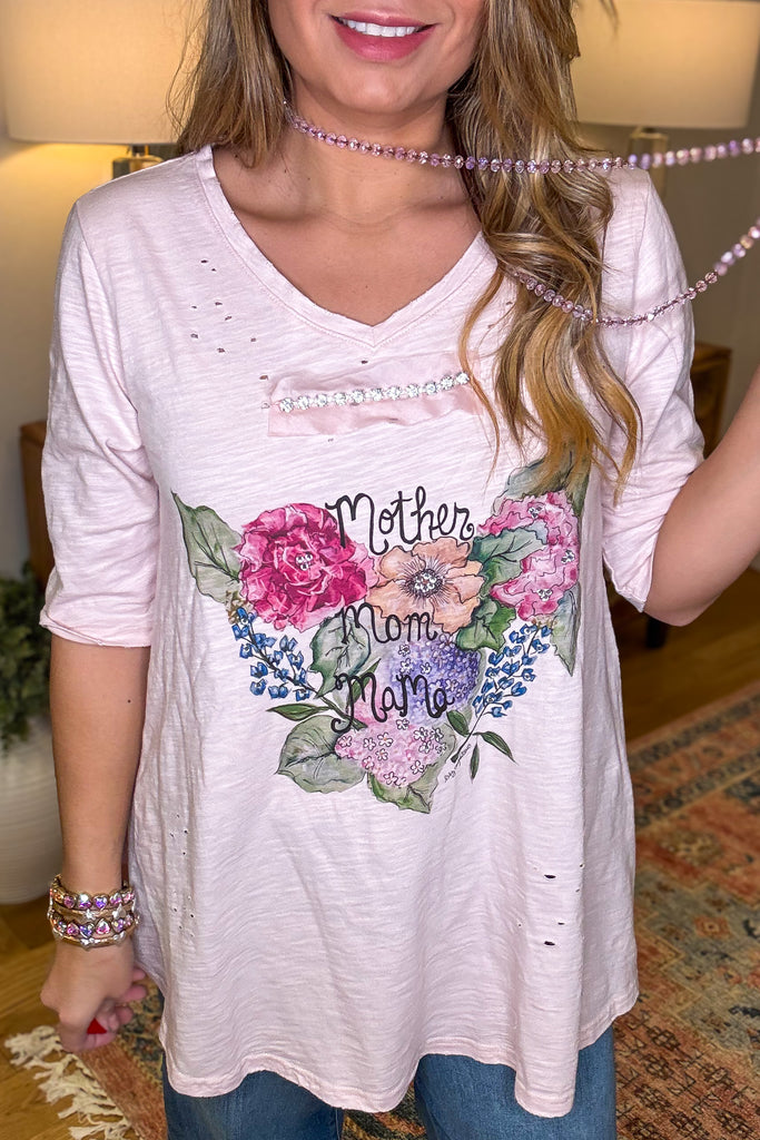 Mother, Mom, Mama Tee - 100% Cotton - Short Sleeve -Made in USA