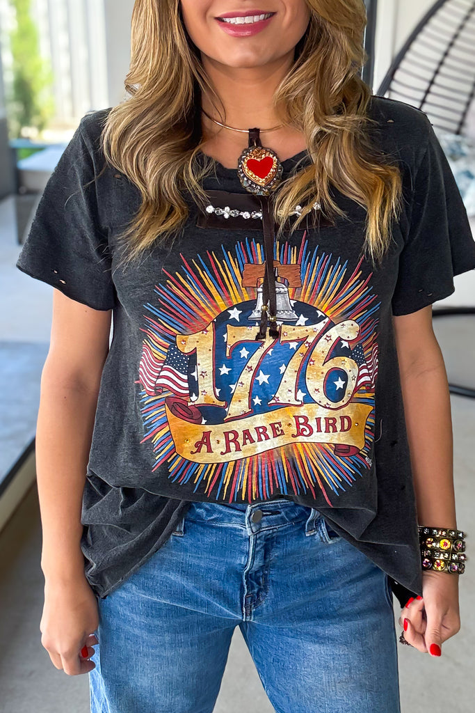 1776 American Tee - 100% Cotton - Made in USA