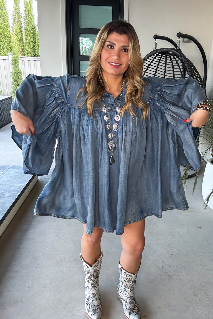 Wild Soul Oversized Dress - 100% Cotton