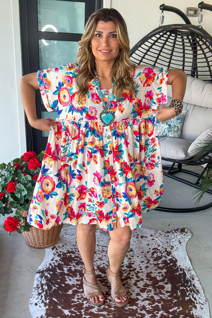 Meadow Daydream Dress - Multi