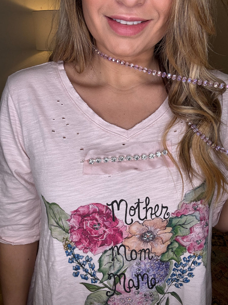 Mother, Mom, Mama Tee - 100% Cotton - Short Sleeve -Made in USA