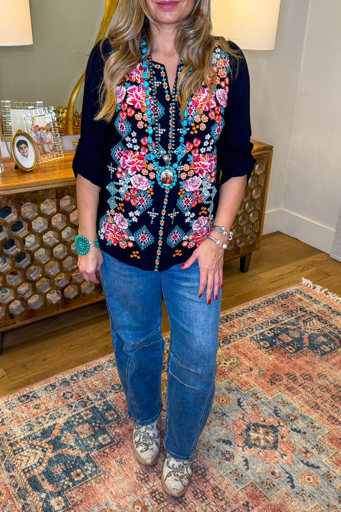 AHB EXCLUSIVE: Here We Go Again Blouse - Black