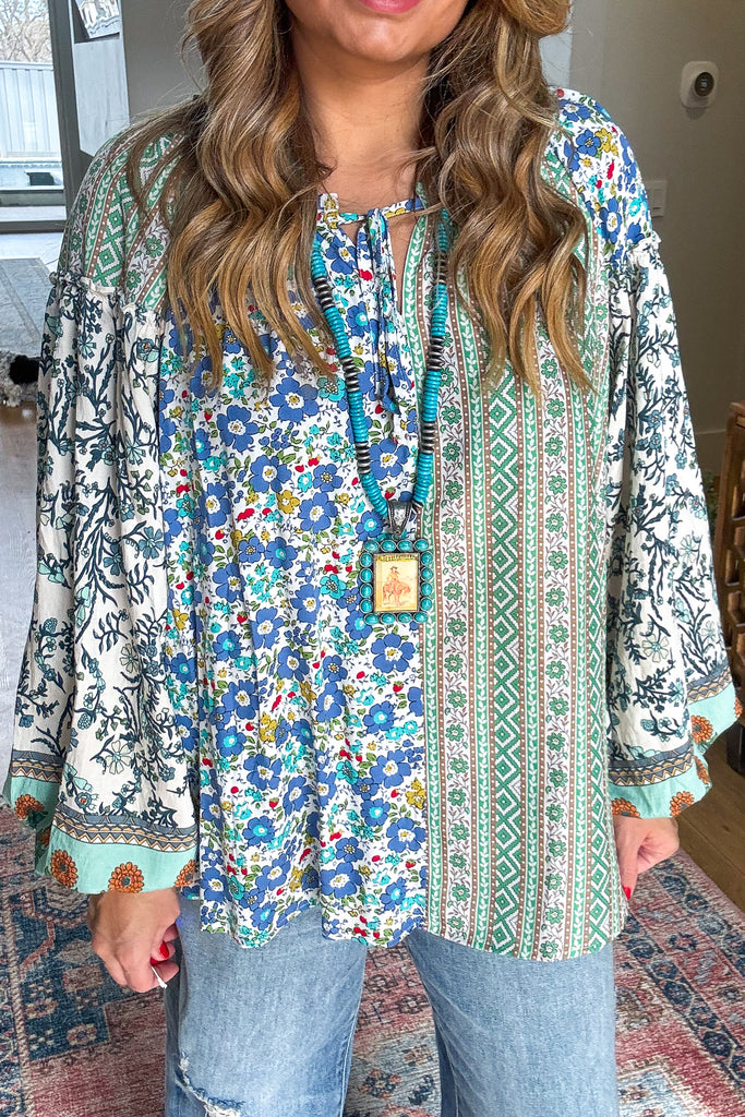 Relaxed And Ready Tunic - Green