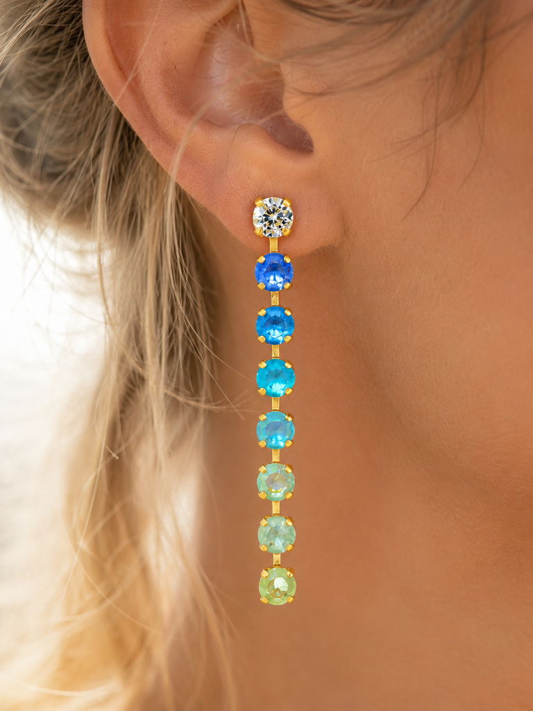 TOVA: Mini Berenike Earrings in Candy Crush