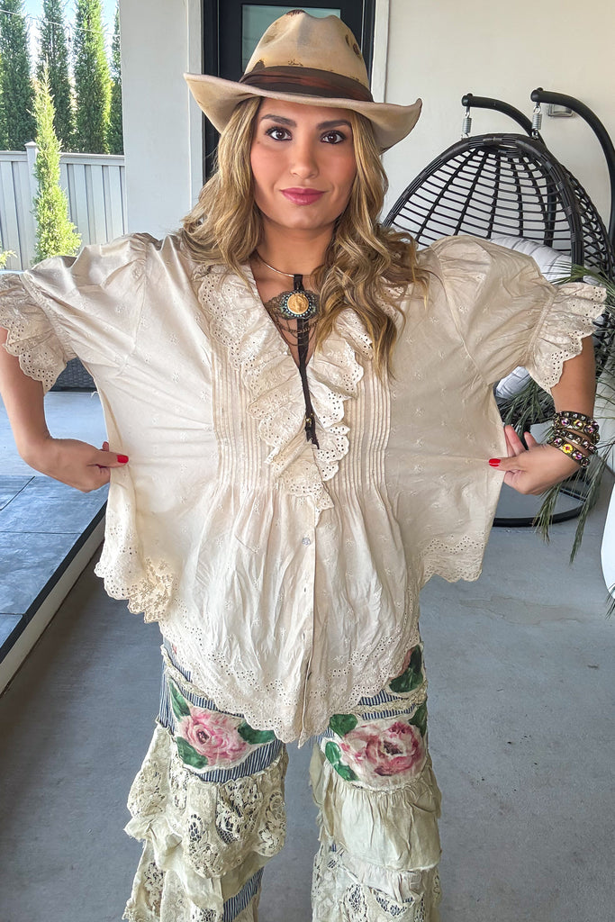 Timeless Romance Top - 100% Cotton