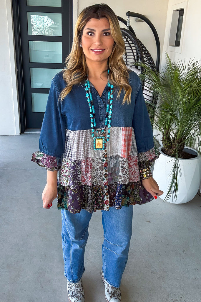 Just My Style Tunic - Vintage - 100% Cotton