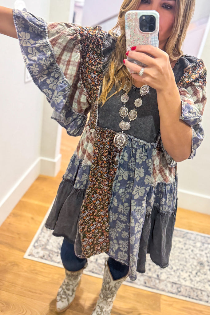 Ready As You Are Tunic/Dress - Black