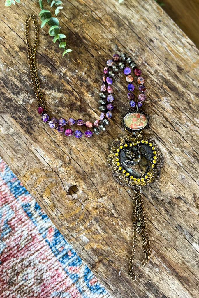One of a Kind HANDMADE JG Necklace