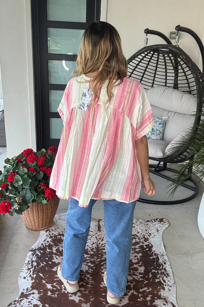 Daydream Drifter Oversized Top - Multi