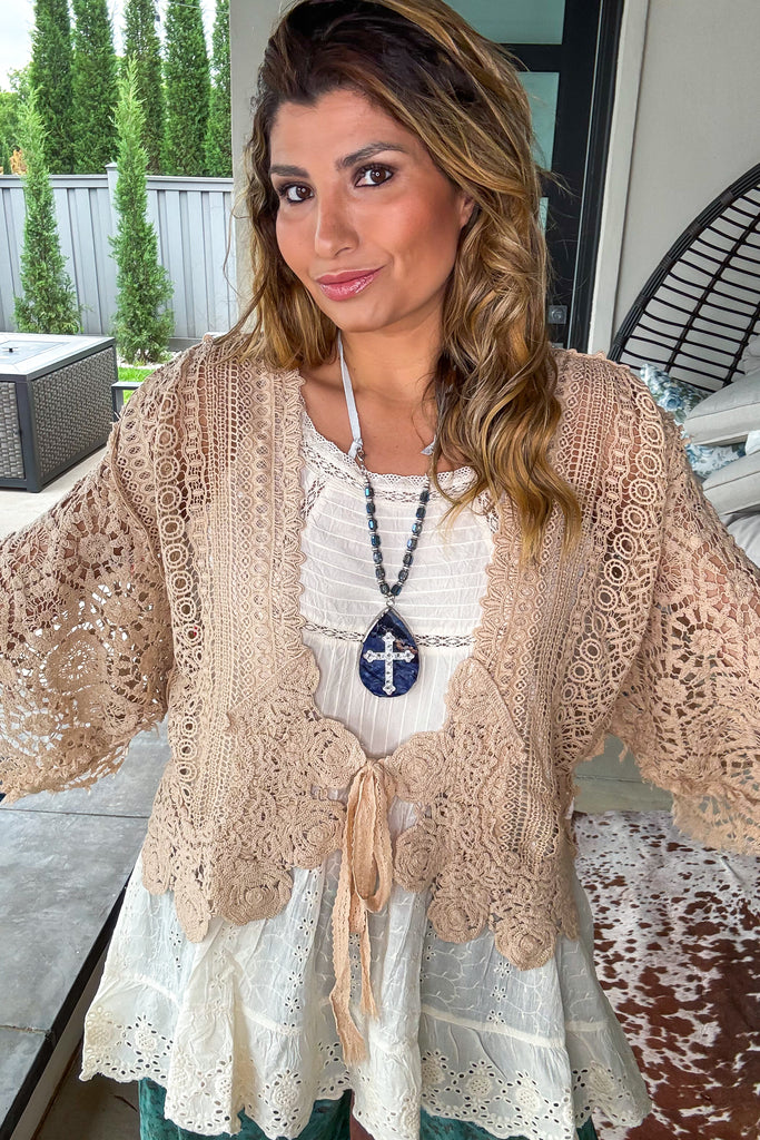 Whispering Details Split Tails Jacket - 100% Cotton - Made in USA