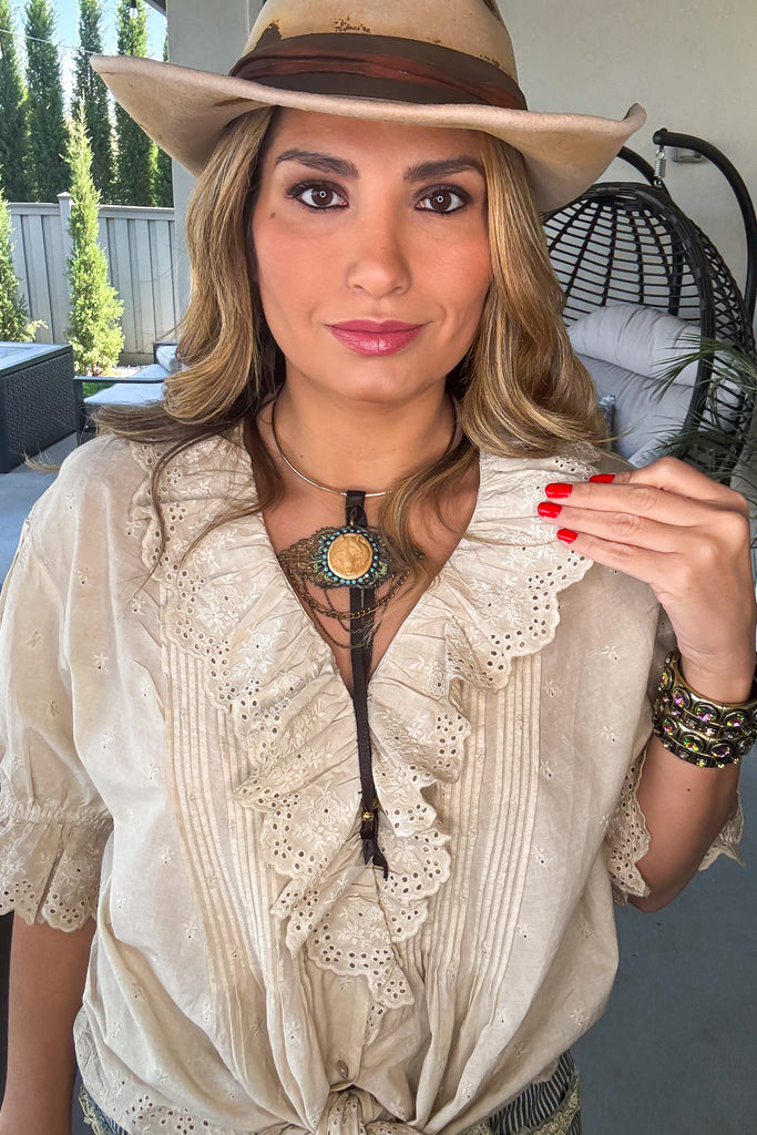 Timeless Romance Top - 100% Cotton