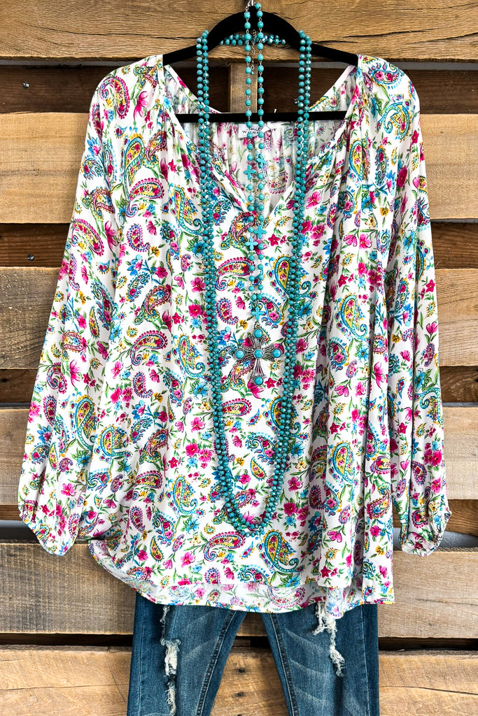 Busy Mornings Top - Ivory