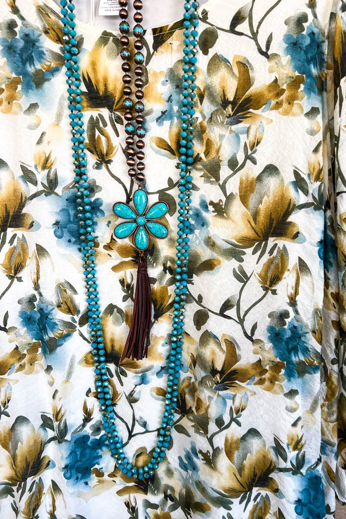 Color of Spring Blouse - Brown - SALE