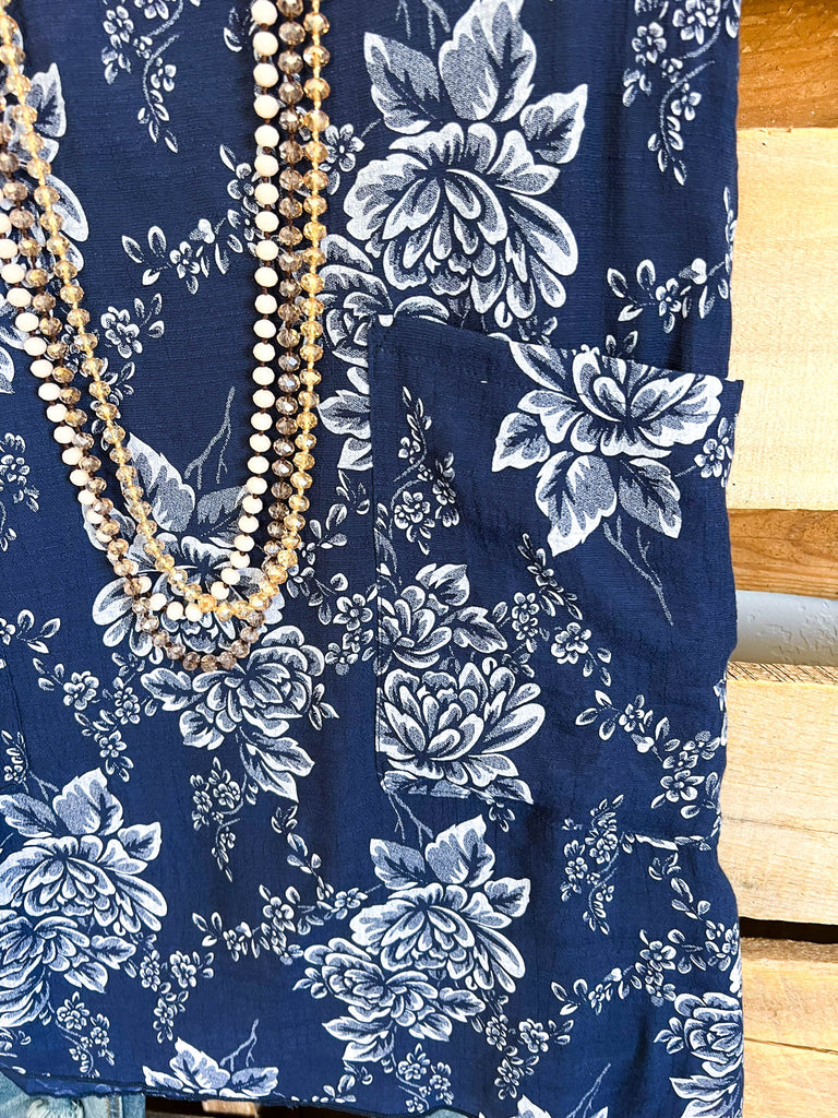 Take A Tour Dress - Navy - SALE