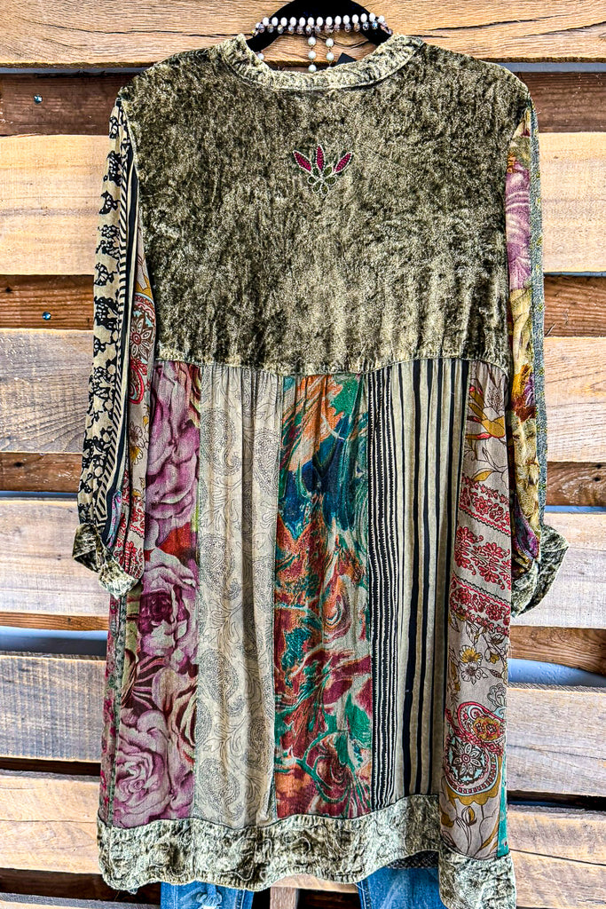 Depending On You Dress - Gravel