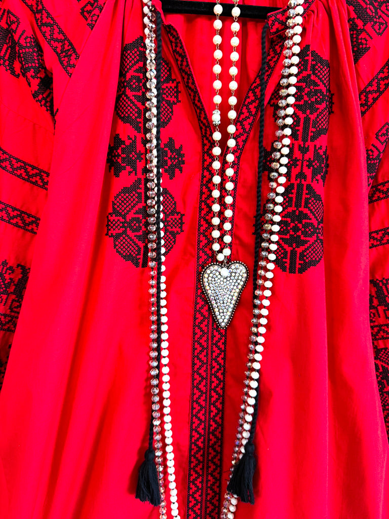 AHB EXCLUSIVE: Love For Fashion Dress - Red