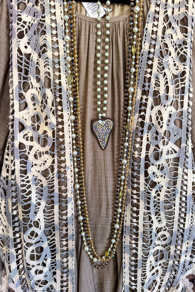 AHB EXCLUSIVE: Dream Weaver Vest- Bg/Leo