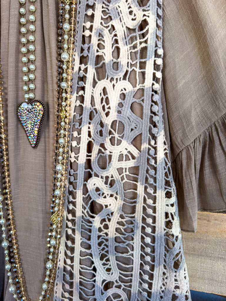 AHB EXCLUSIVE: Dream Weaver Vest- Bg/Leo