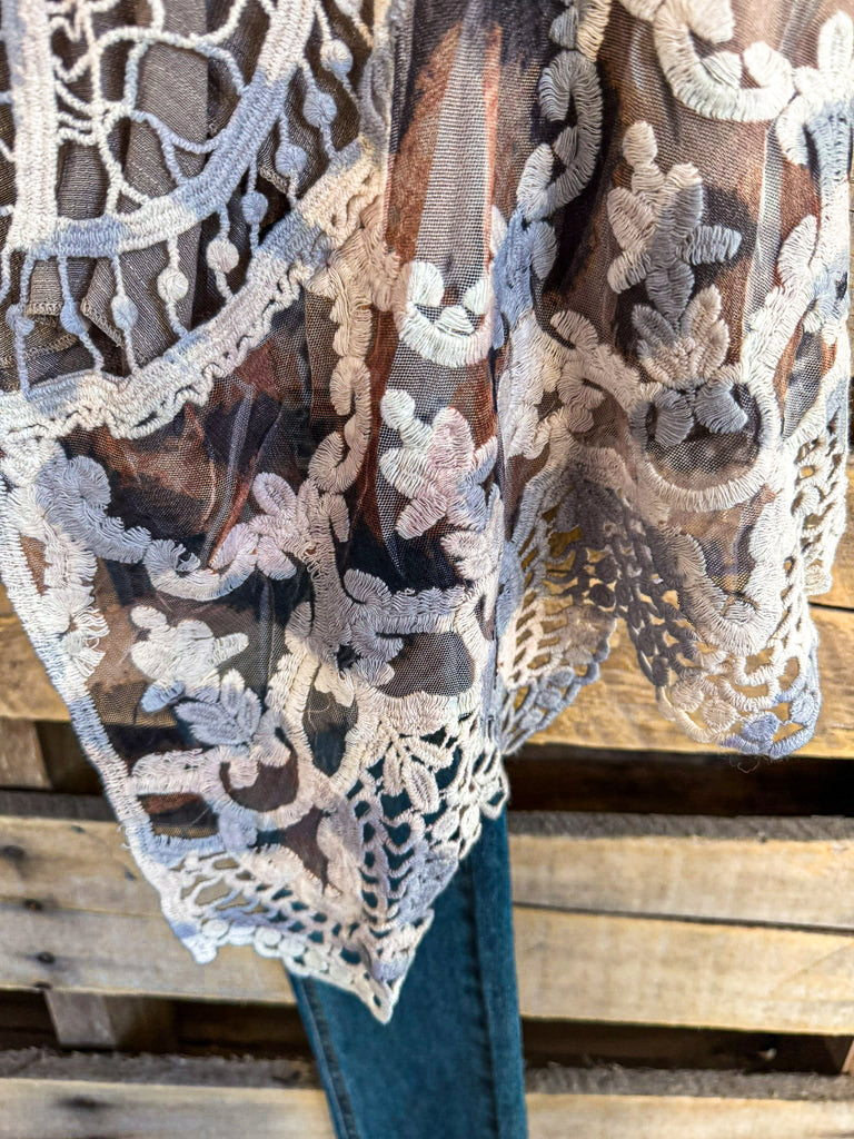 AHB EXCLUSIVE: Dream Weaver Vest- Bg/Leo