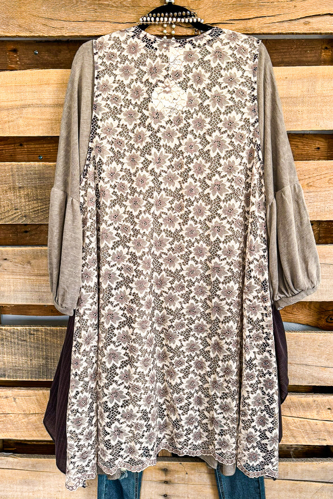 Up For a Good Time Vest - Mocha