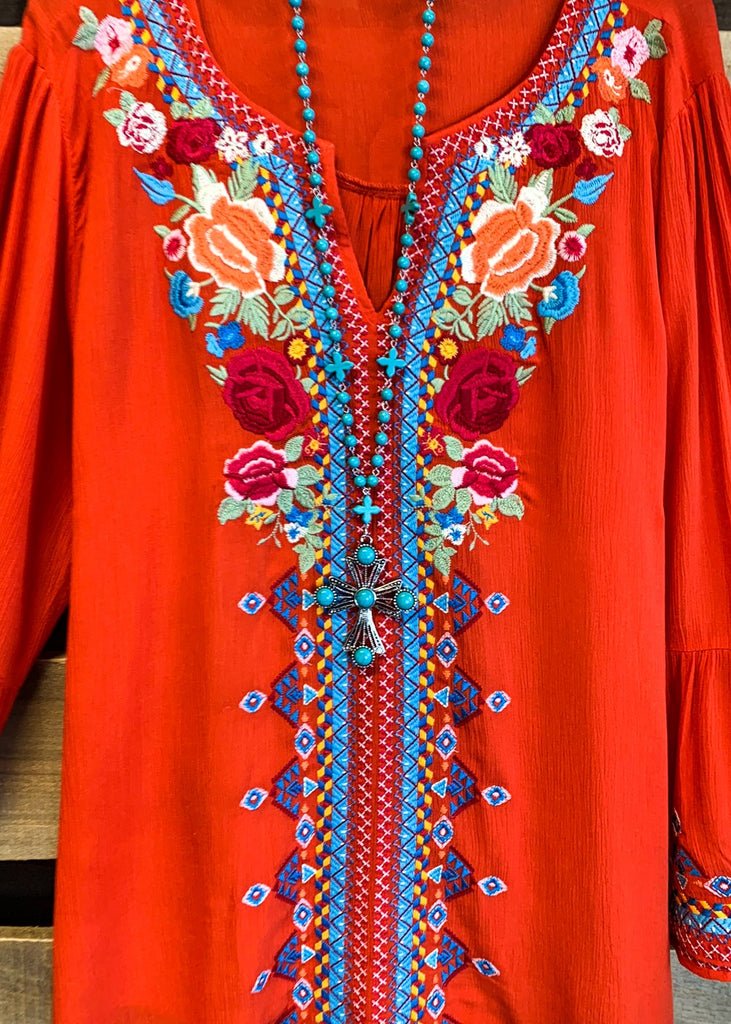 AHB EXCLUSIVE: Give Me a Little Time Top - Red..