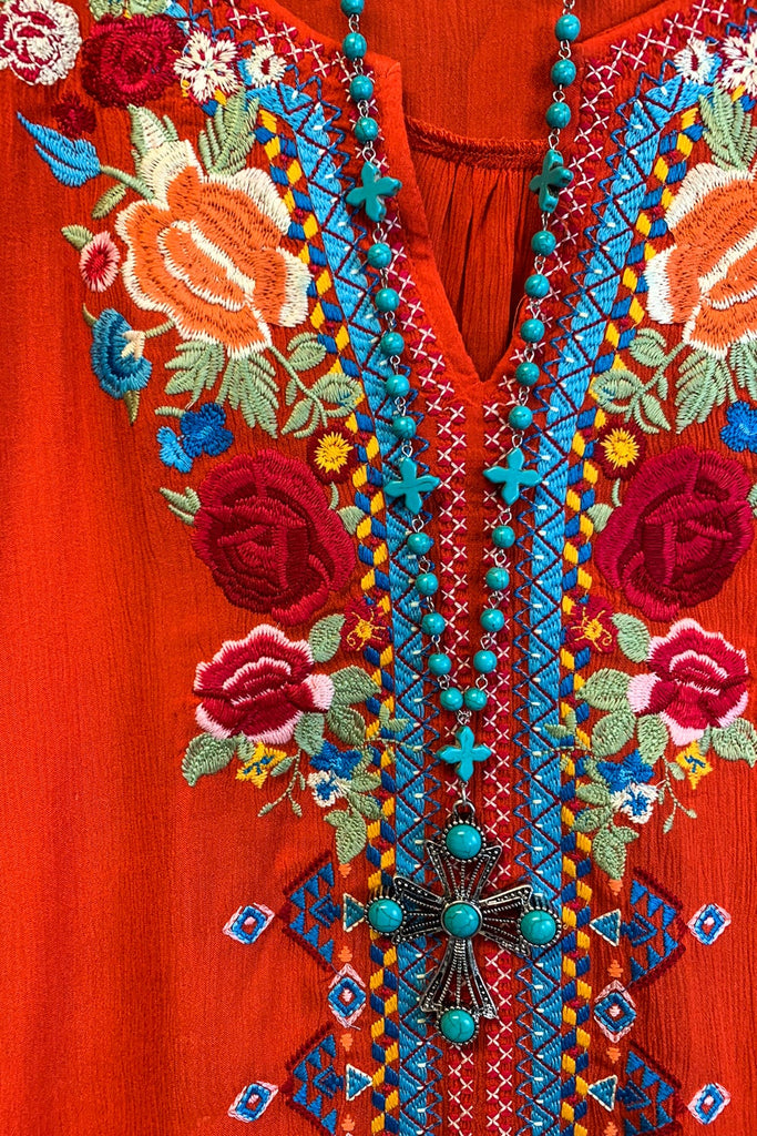 AHB EXCLUSIVE: Give Me a Little Time Top - Red..