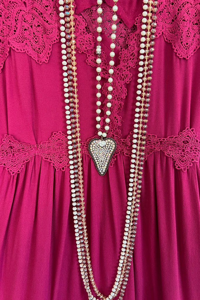 AHB EXCLUSIVE - The Most Beautiful Top - Maroon