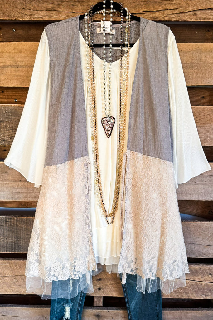 Vintage Impressions Vest - Grey/Taupe