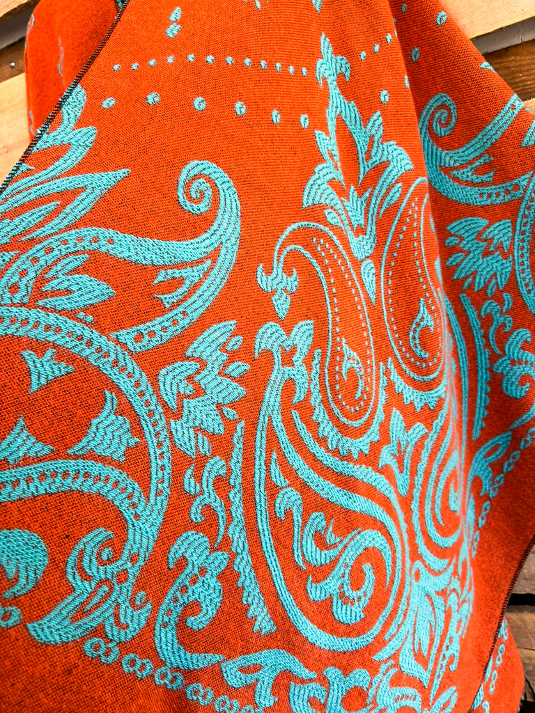 City Chic Poncho - Orange