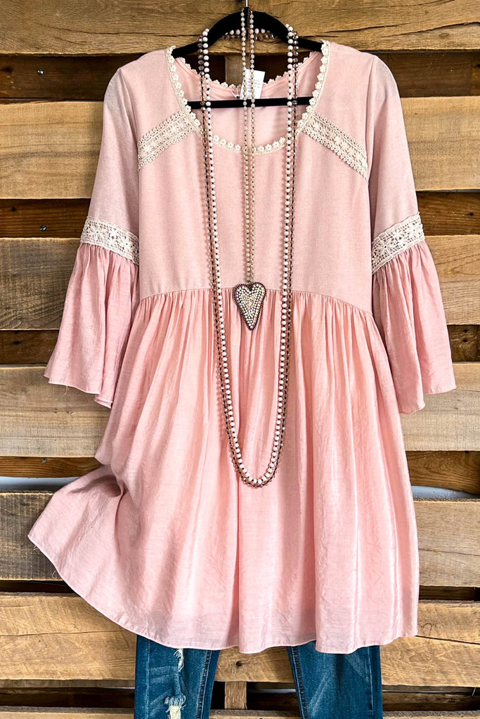 This Side of Paradise Dress - Peach