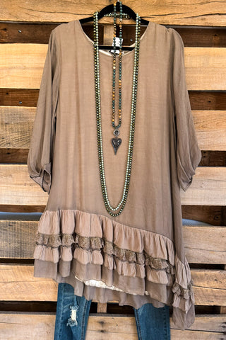 AHB EXCLUSIVE: Escape The Wait Dress - BG/OT Brown