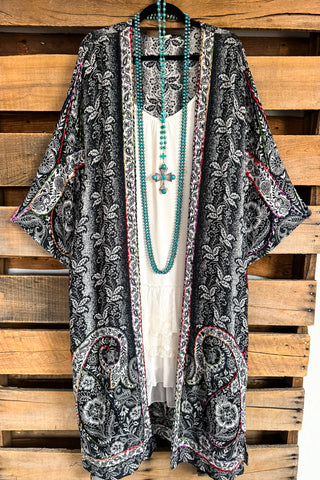 Floral Enough Crochet Vest - Mocha - 100% COTTON