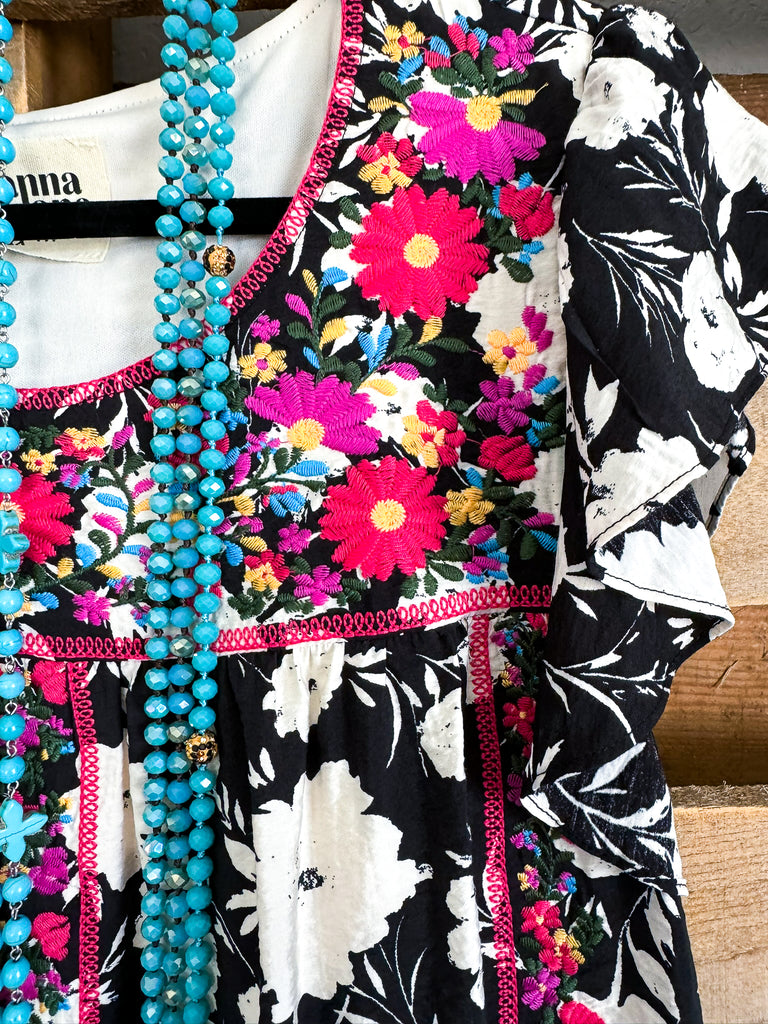 Peace Within Dress - Black - SALE