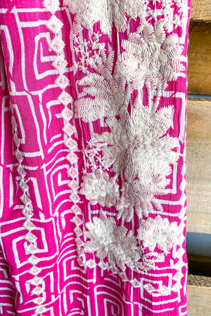 AHB EXCLUSIVE: Timeless Travels Dress - Hot Pink