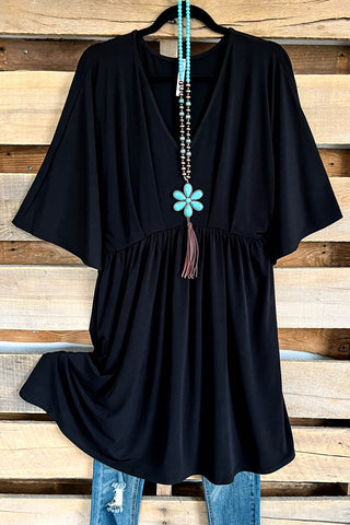 AHB EXCLUSIVE: In The Garden Tunic - Black