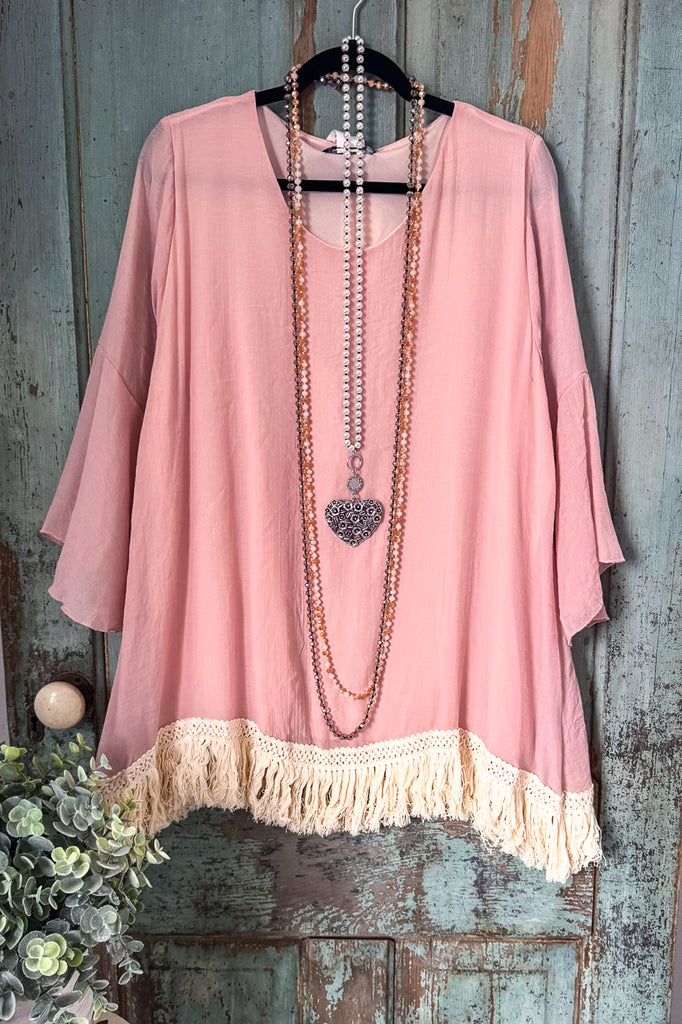 Showing Out Tunic - Pink