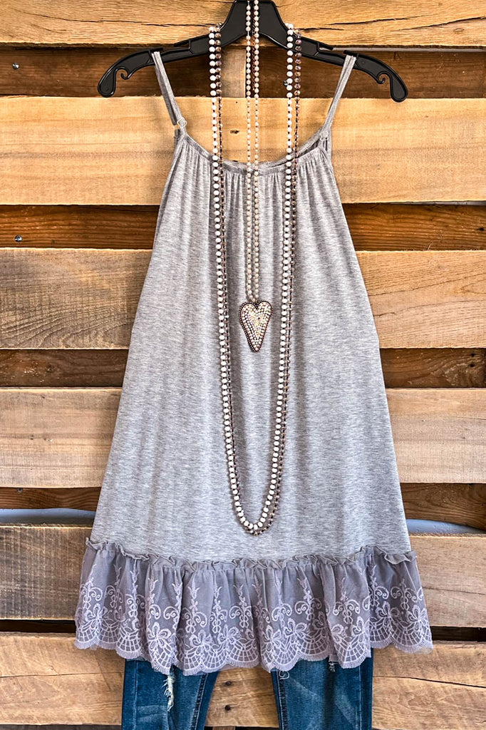 Slip On Dress - Grey - SALE