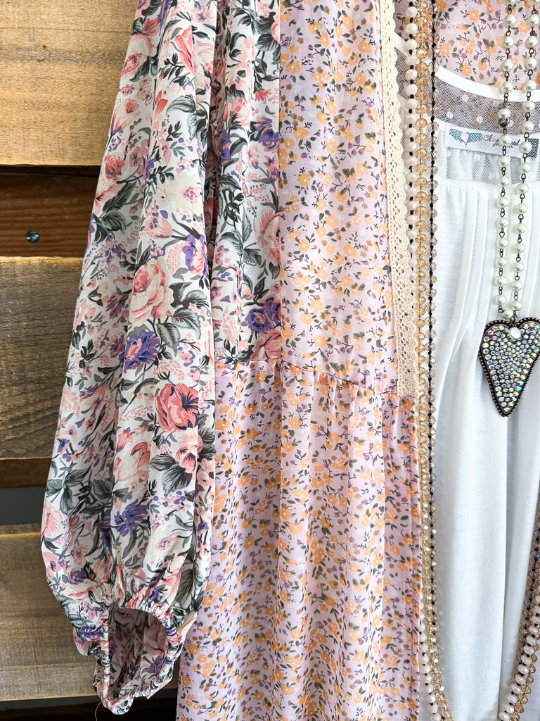 Always Blushing Cardigan - Blush Mix